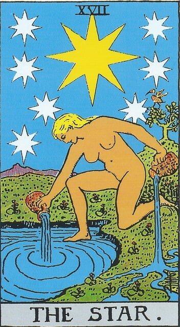 Tarot and Astrology - Major Arcana - The Star card